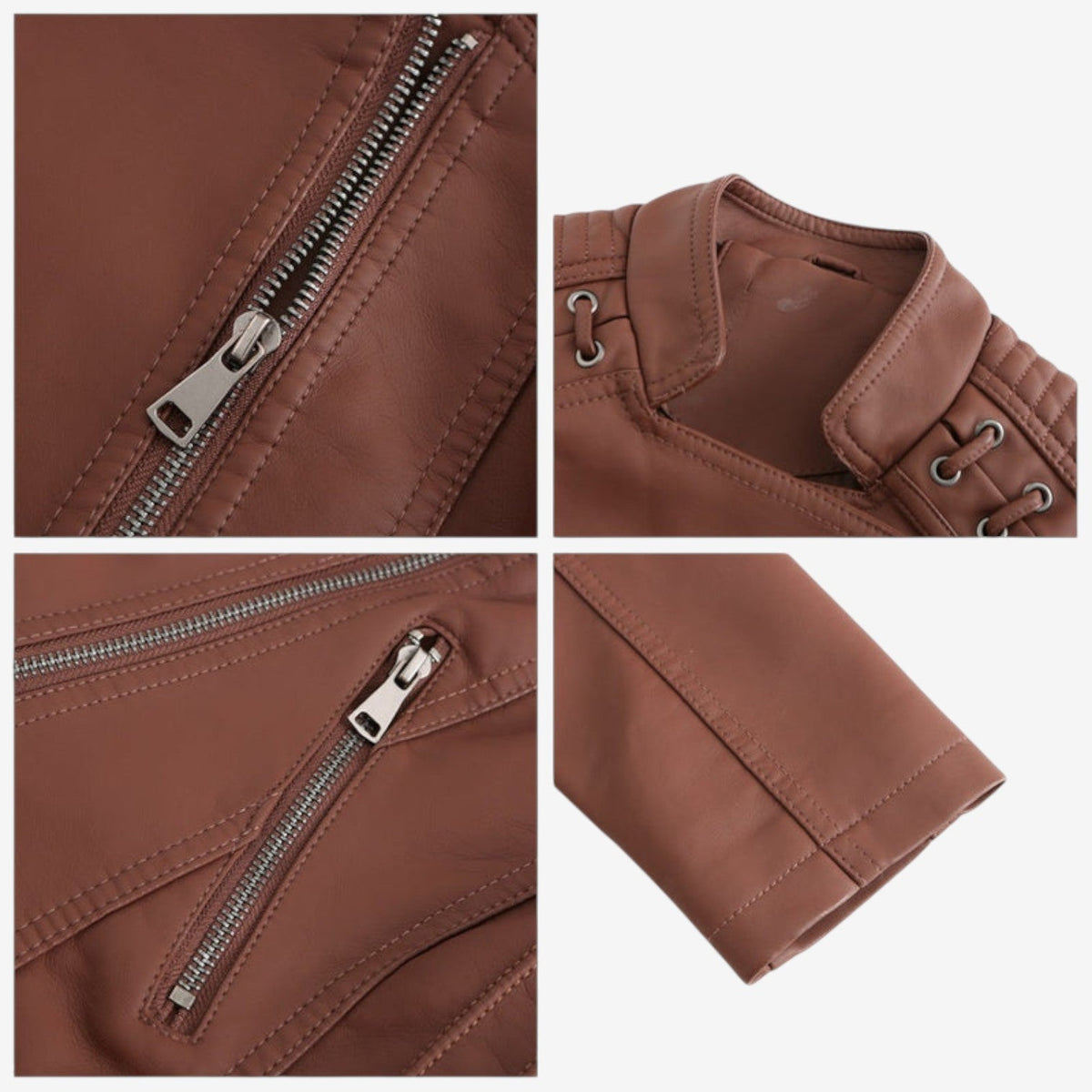 Fleur Veste de Moto Courte