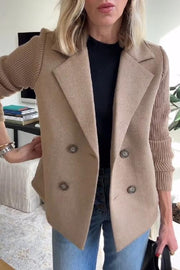Lenora - Blazer Chic en Tricot à Manches