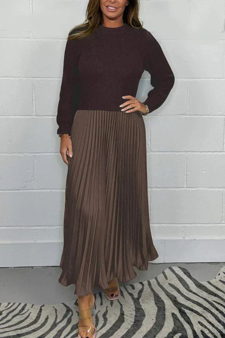 Charlotte - Élégante Robe-Pull 2-en-1