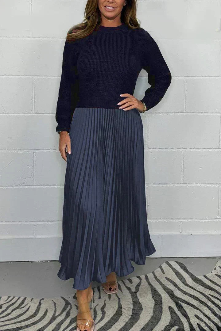 Charlotte - Élégante Robe-Pull 2-en-1