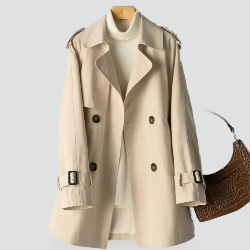 CLAIRE LYON | TRANCHÉE MANTEAU CLASSIQUE POUR FEMMES