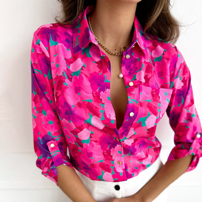 CLAIRE LYON | BLOUSE À FLEURS POUR FEMMES