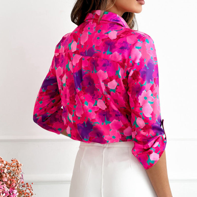 CLAIRE LYON | BLOUSE À FLEURS POUR FEMMES
