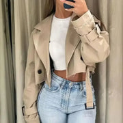Charlotte - Trench court chic femme