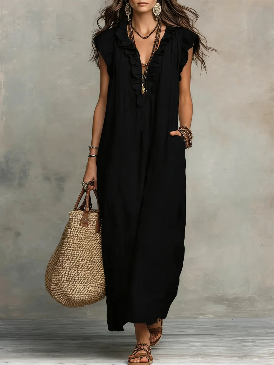 CLAIRE LYON | ROBE BOHÉMIENNE CHIC ET FLUIDE POUR FEMMES