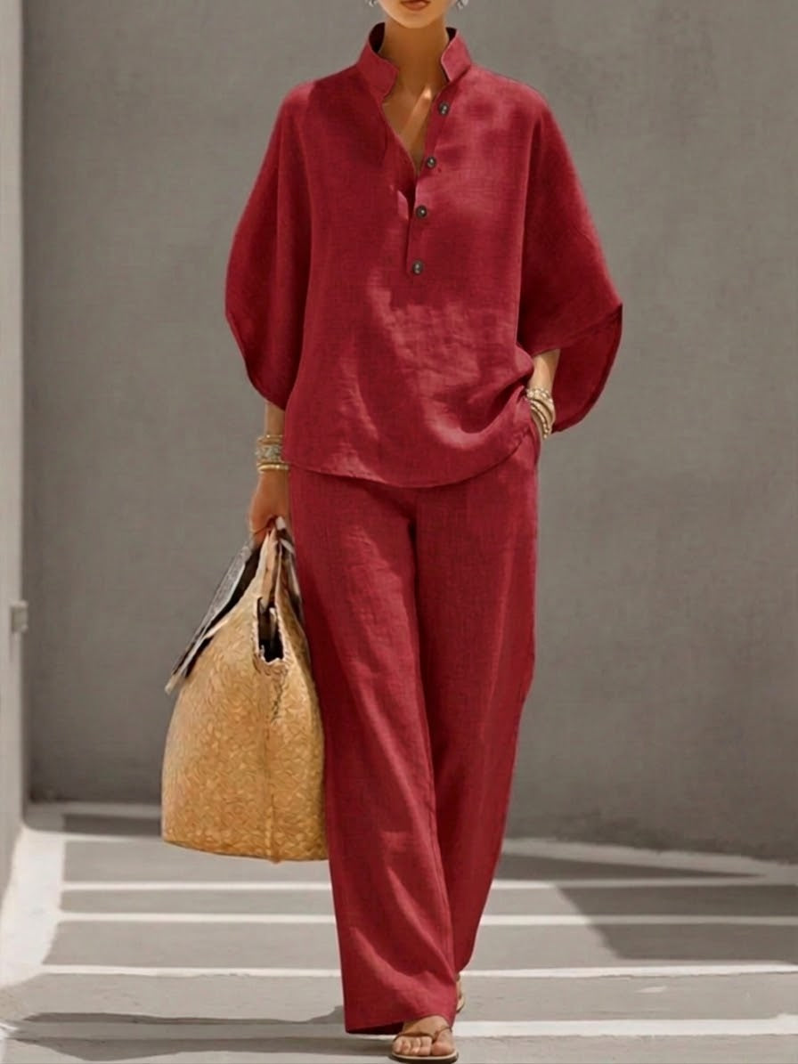 CLAIRE LYON | ENSEMBLE EN LIN POUR FEMMES