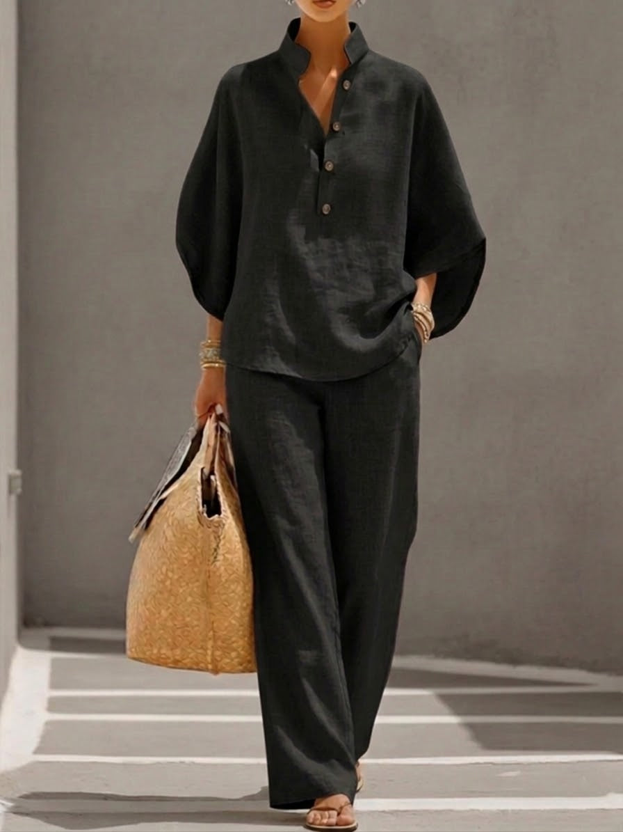 CLAIRE LYON | ENSEMBLE EN LIN POUR FEMMES