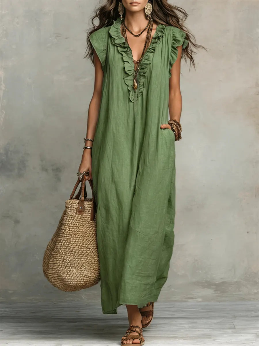 CLAIRE LYON | ROBE BOHÉMIENNE CHIC ET FLUIDE POUR FEMMES