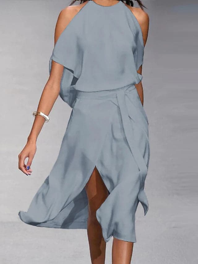 CLAIRE LYON | CHIC CLASSIQUE ROBE MIDI ÉLÉGANTE POUR FEMMES