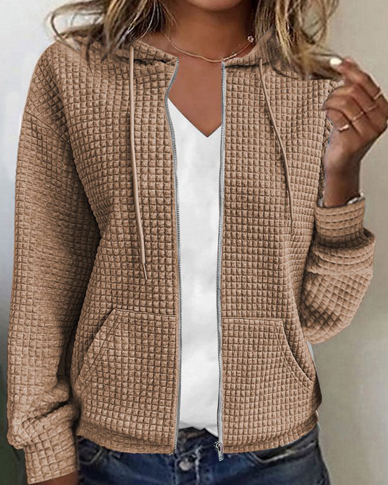 Priya - Cardigan Chic Zippé Capuche