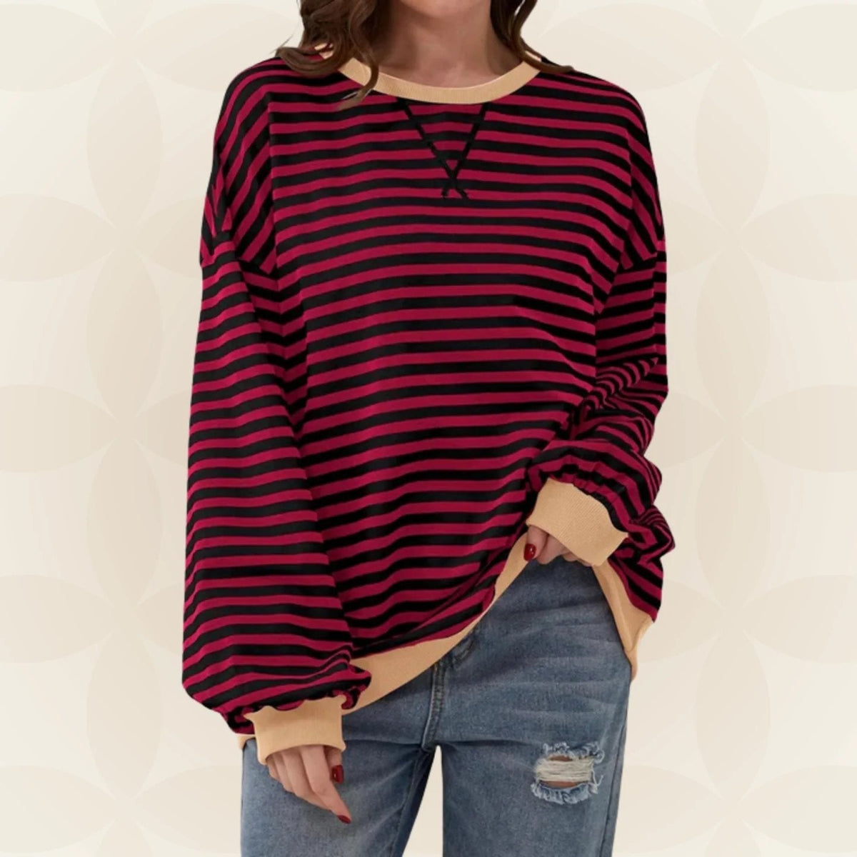 CLAIRE LYON | PULL EN MAILLE SURDIMENSIONNÉE POUR FEMMES