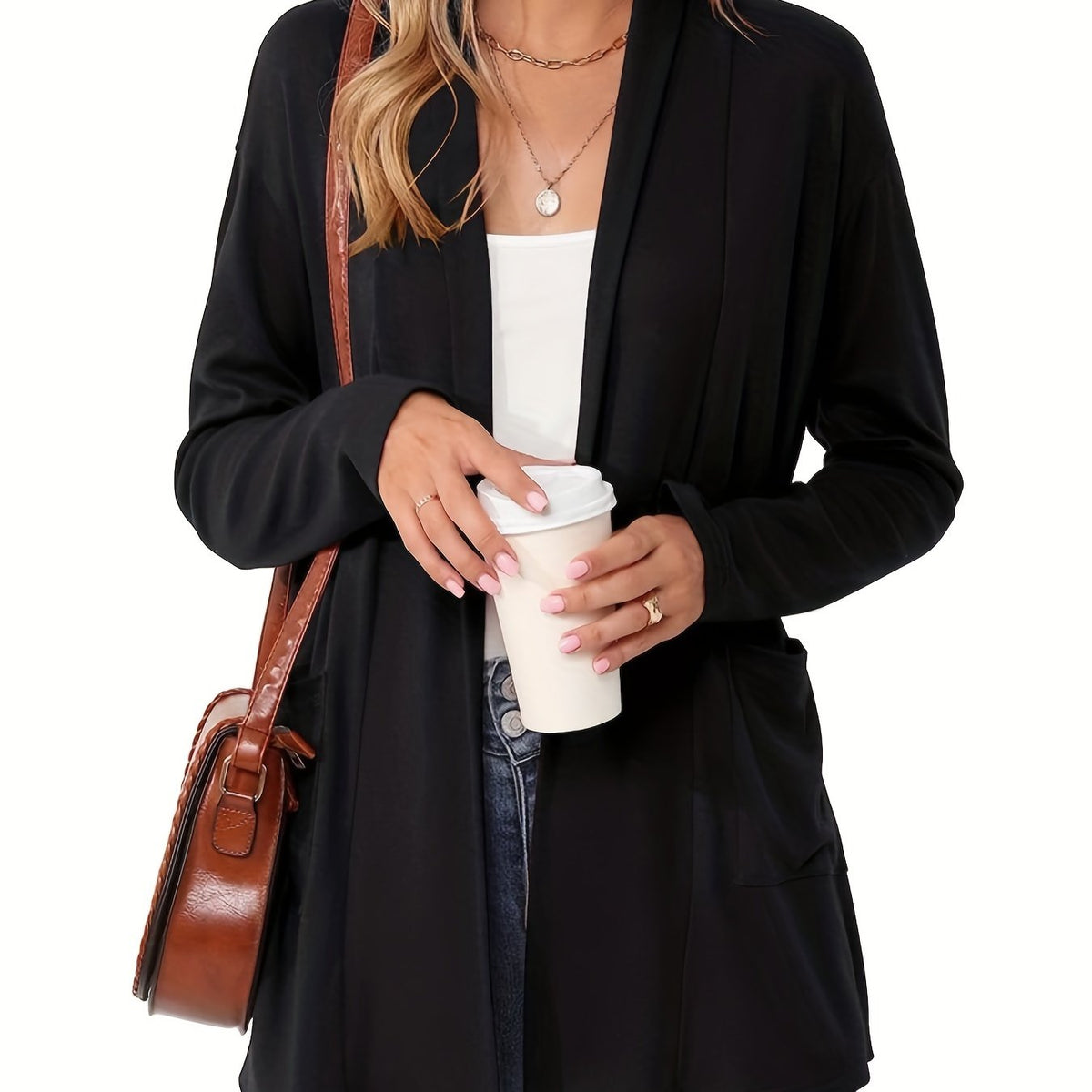 Sylvie - Cardigan Chic Long Ouvert