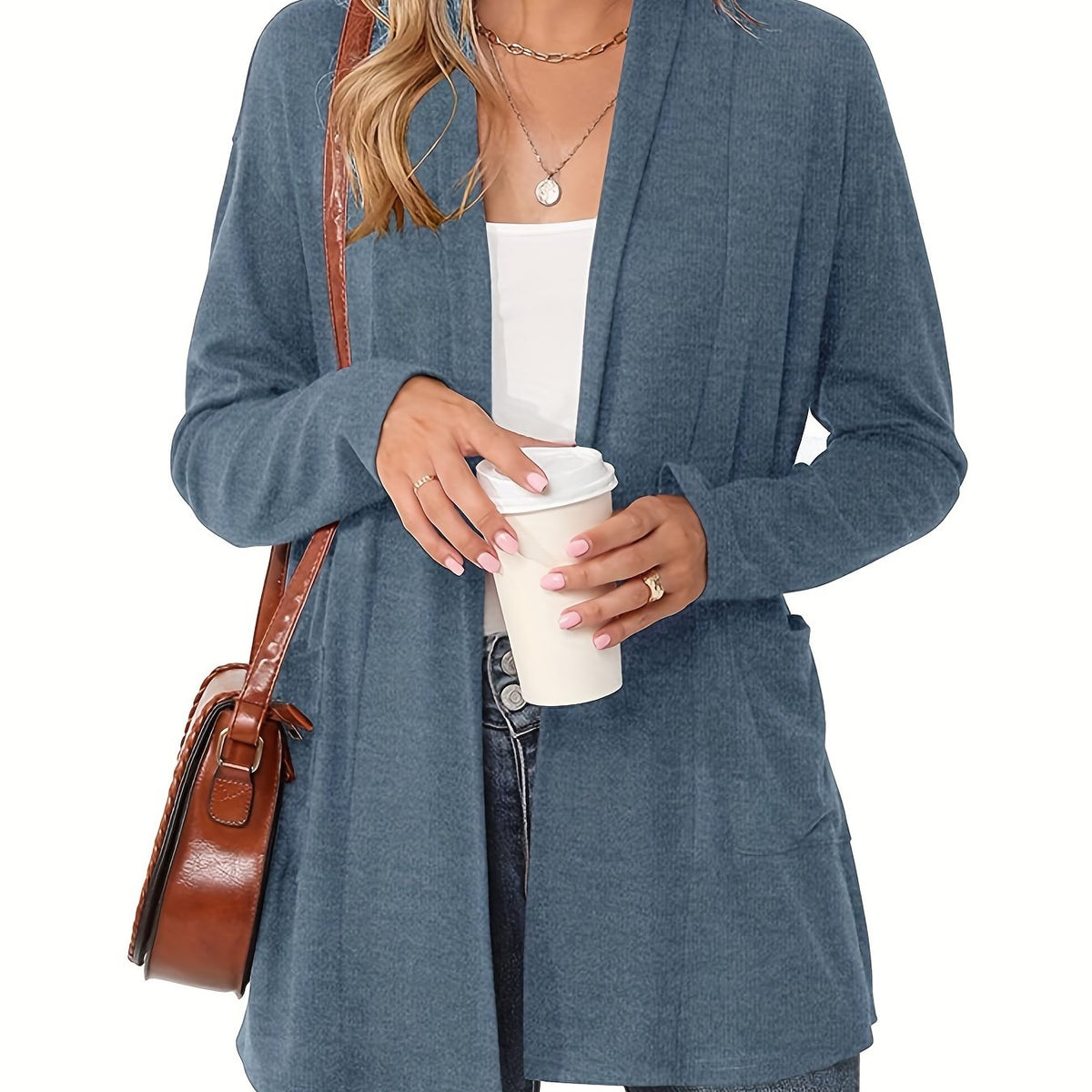 Sylvie - Cardigan Chic Long Ouvert