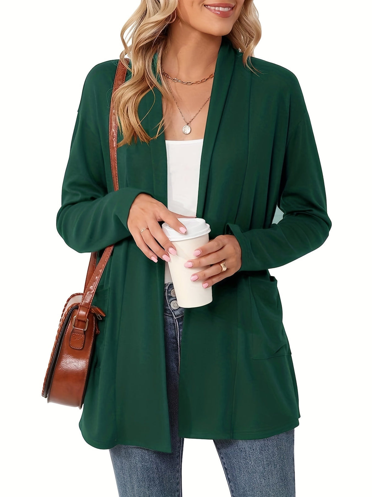 Sylvie - Cardigan Chic Long Ouvert