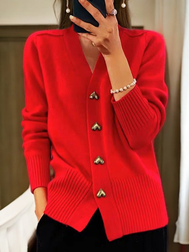 Amy | Cardigan en Tricot Élégant