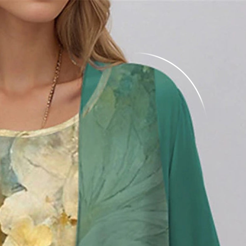 CLAIRE LYON | ROBE MIDI SUPERPOSÉE POUR FEMMES