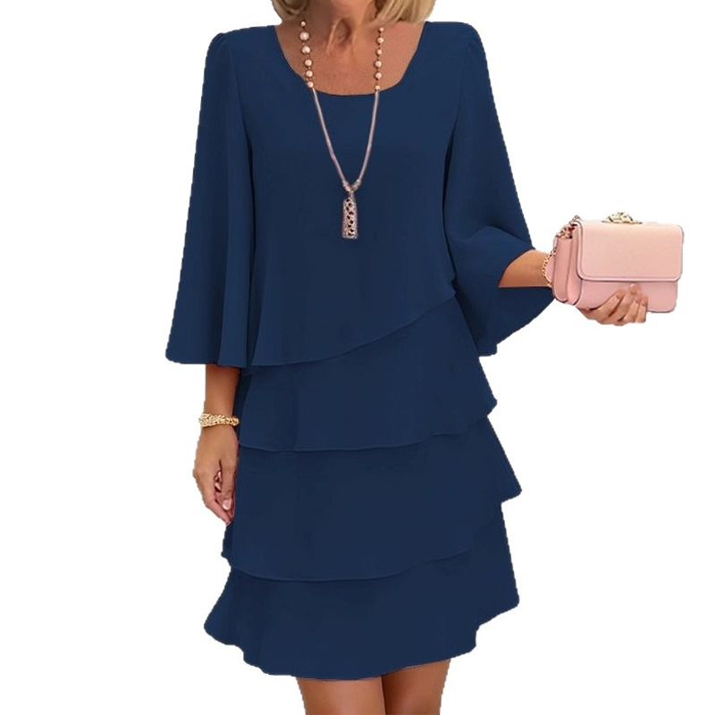CLAIRE LYON | ROBE COL CARRÉ POUR FEMME
