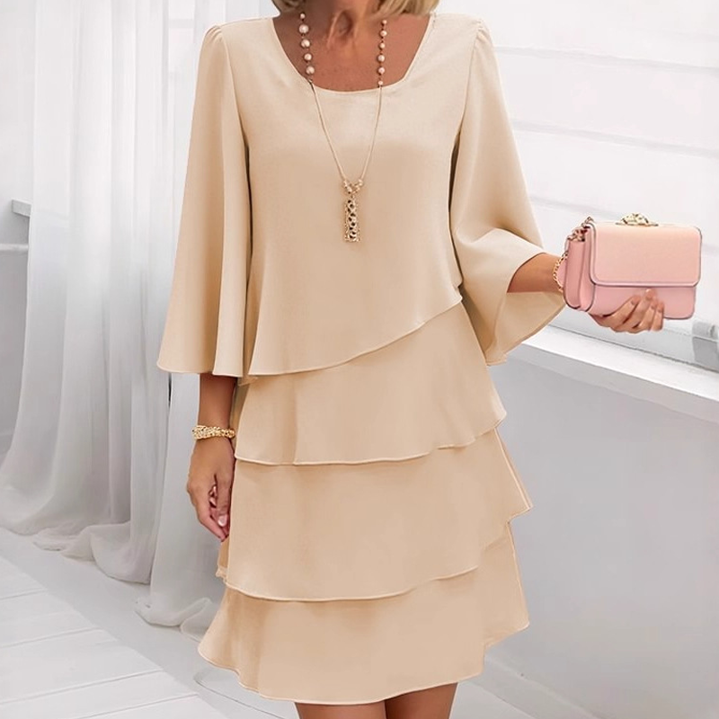 CLAIRE LYON | ROBE COL CARRÉ POUR FEMME