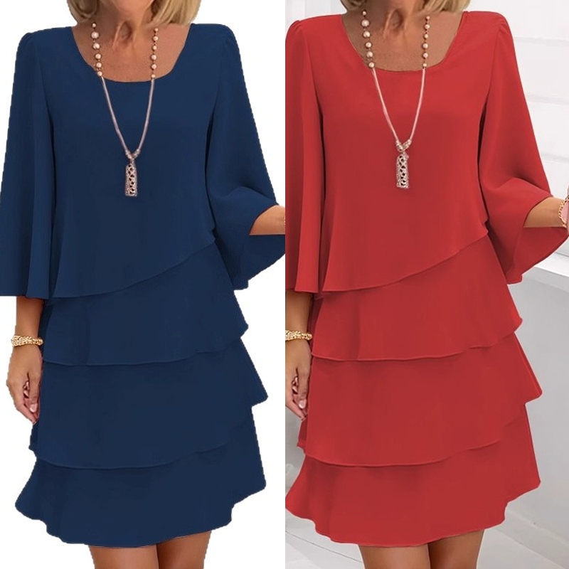 CLAIRE LYON | ROBE COL CARRÉ POUR FEMME