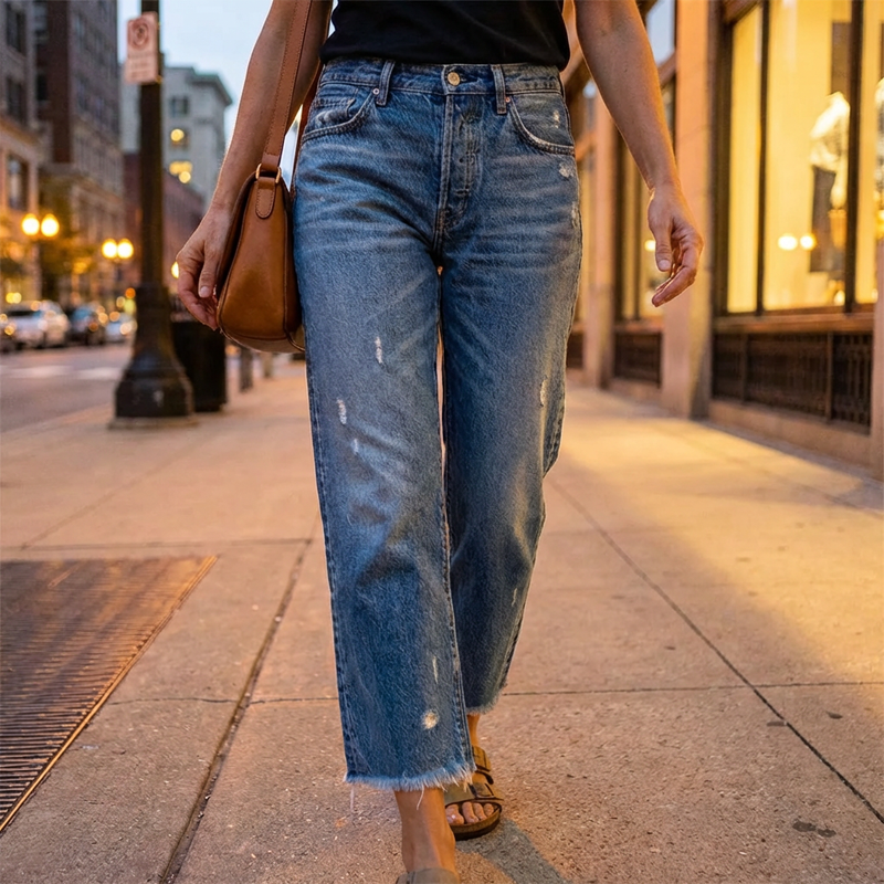 CLAIRE LYON | JEAN CLASSIQUE POUR FEMME