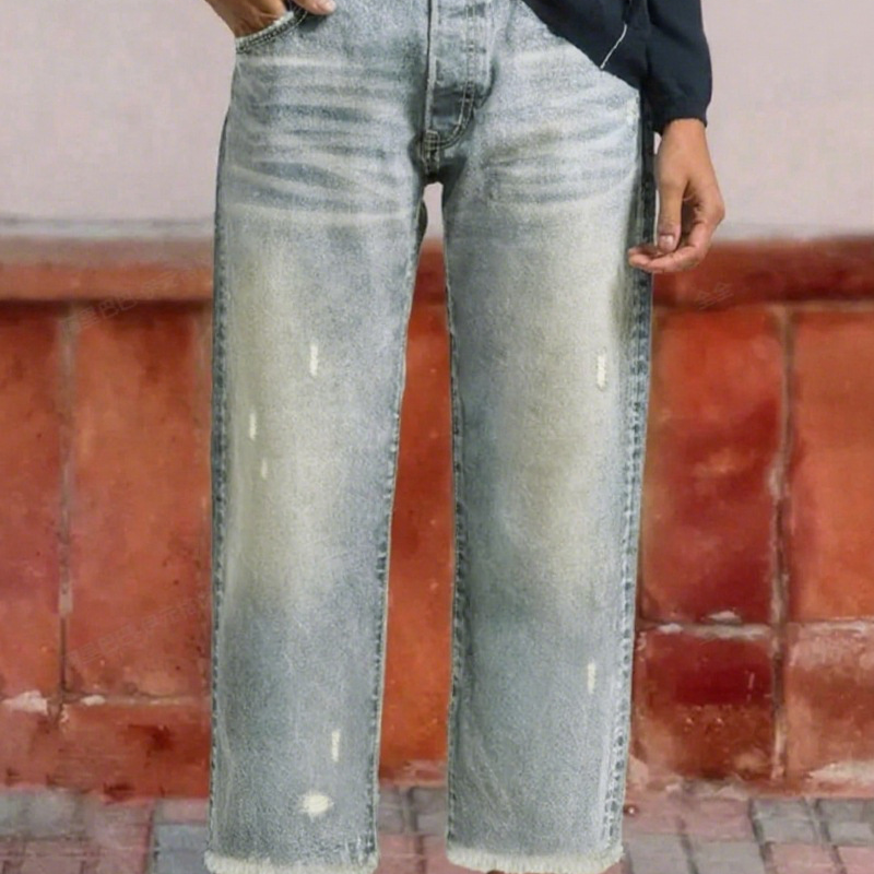 CLAIRE LYON | JEANS À JAMBES DROITES POUR FEMMES