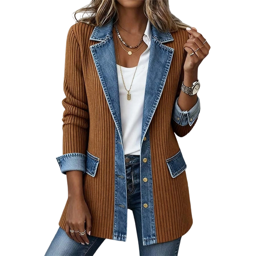 CLAIRE LYON | MANTEAU RIBBÉ ÉLÉGANT POUR FEMMES
