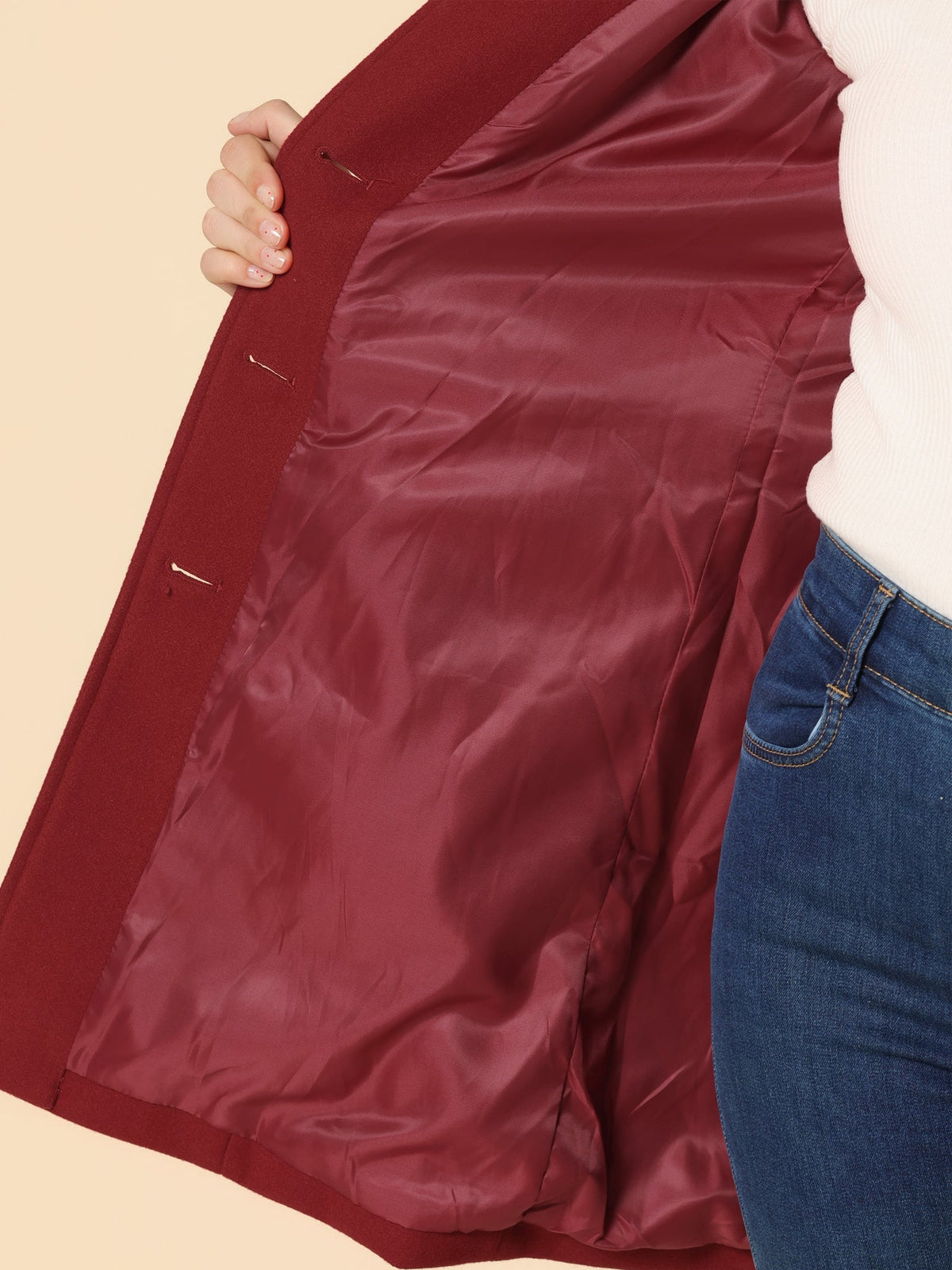 Lucie – Trench d’hiver femme élégant