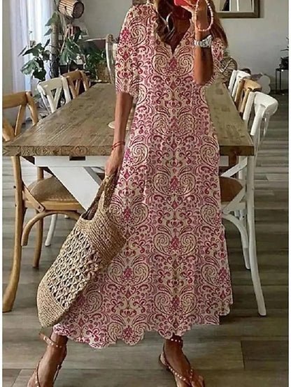 CLAIRE LYON | ROBE MIDI BOHO POUR FEMMES