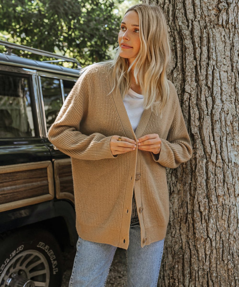Émilie - Cardigan Raffiné Maille Col V