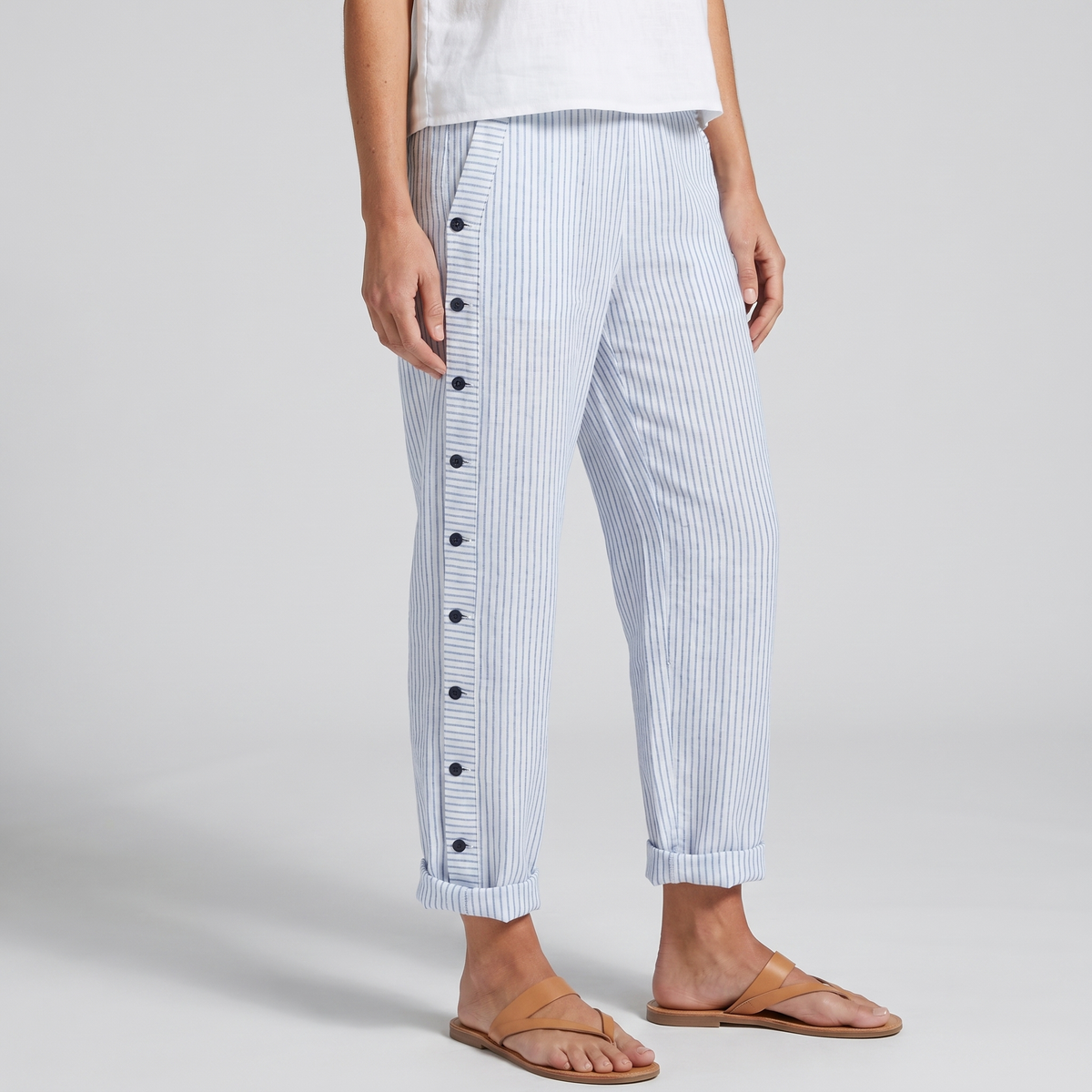 CLAIRE LYON | PANTALONS RAYÉS POUR FEMMES
